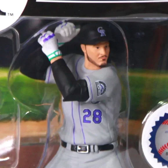 Nolan Arenado 6" Baseball Figurine by Imports Dragon Sealed **Like New** - Picture 4 of 6